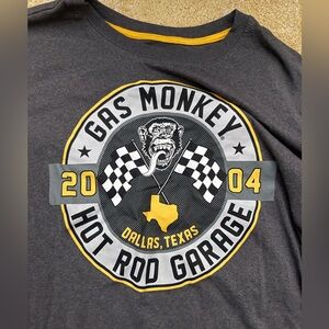 Gas Monkey Long Sleeve Tee - Gray